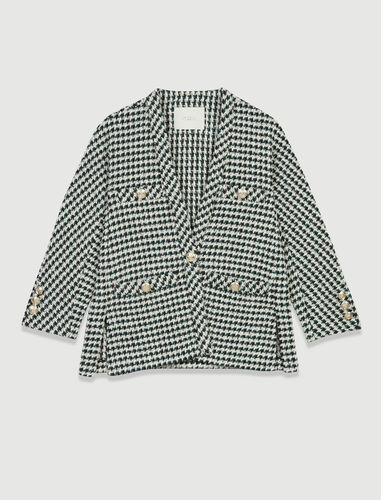 Maje Tweed cardigan-inspired jacket. 1