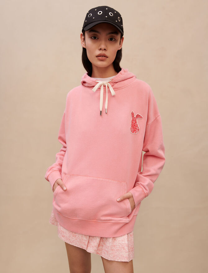 Jacquard Cotton Hoodie - Ready-to-Wear