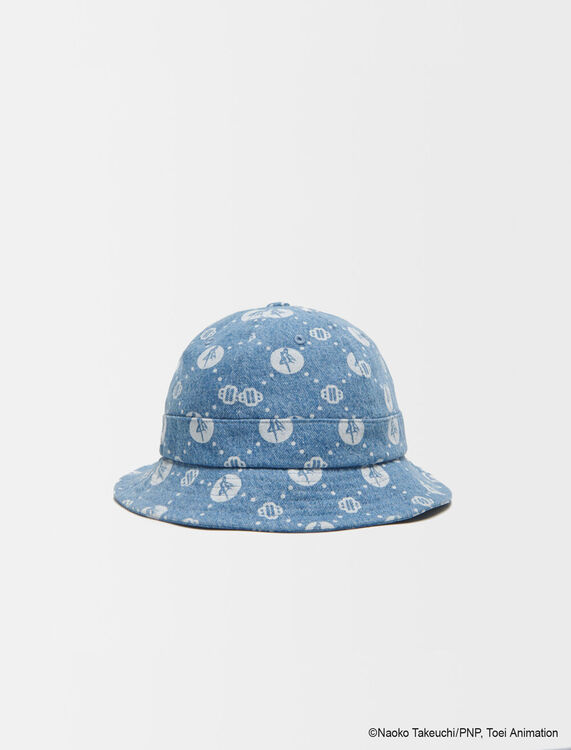 Denim bucket hat - $100 & Under - MAJE