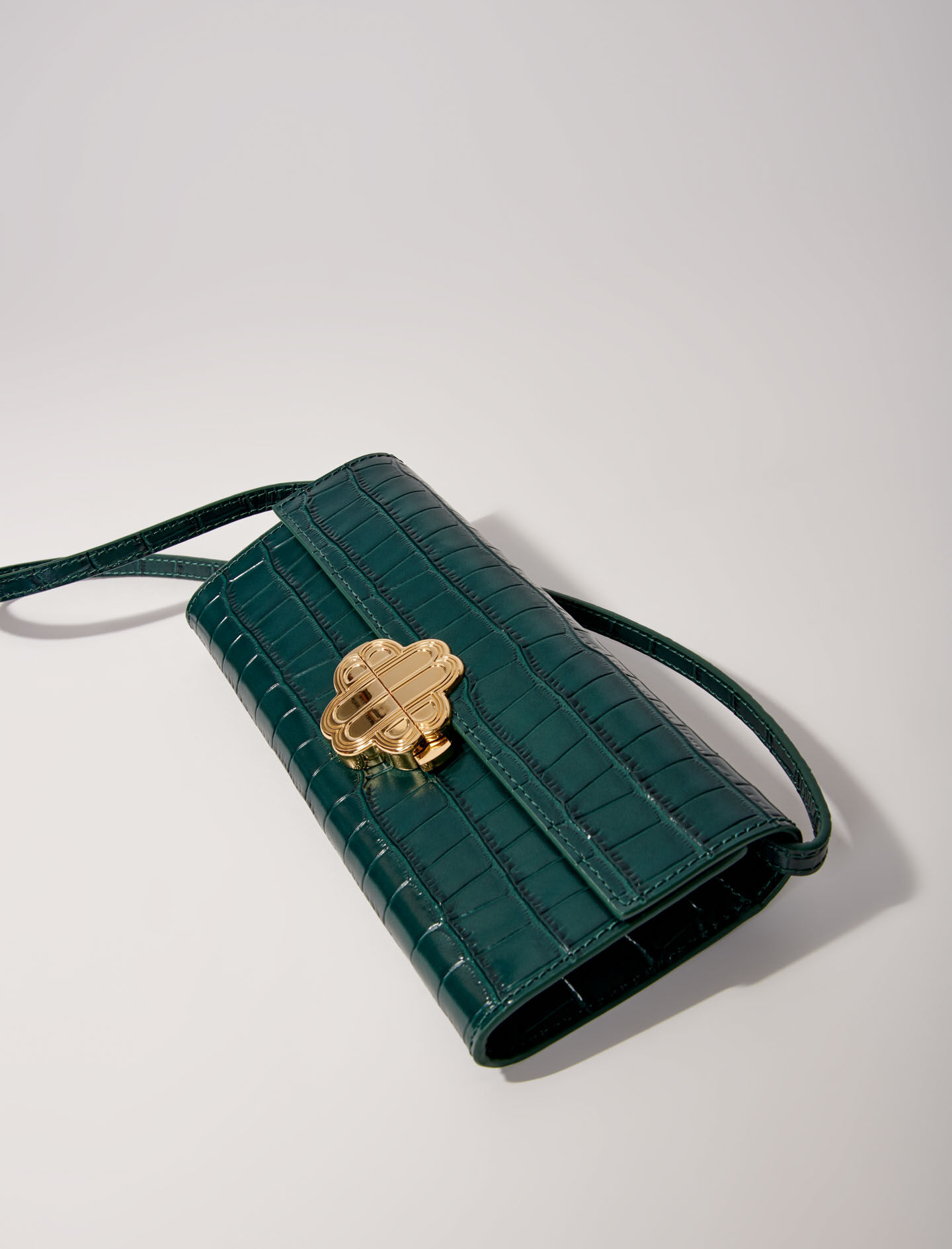 MULBERRY Small Classic Grain Tree French Purse Wallet Green 646292 |  FASHIONPHILE