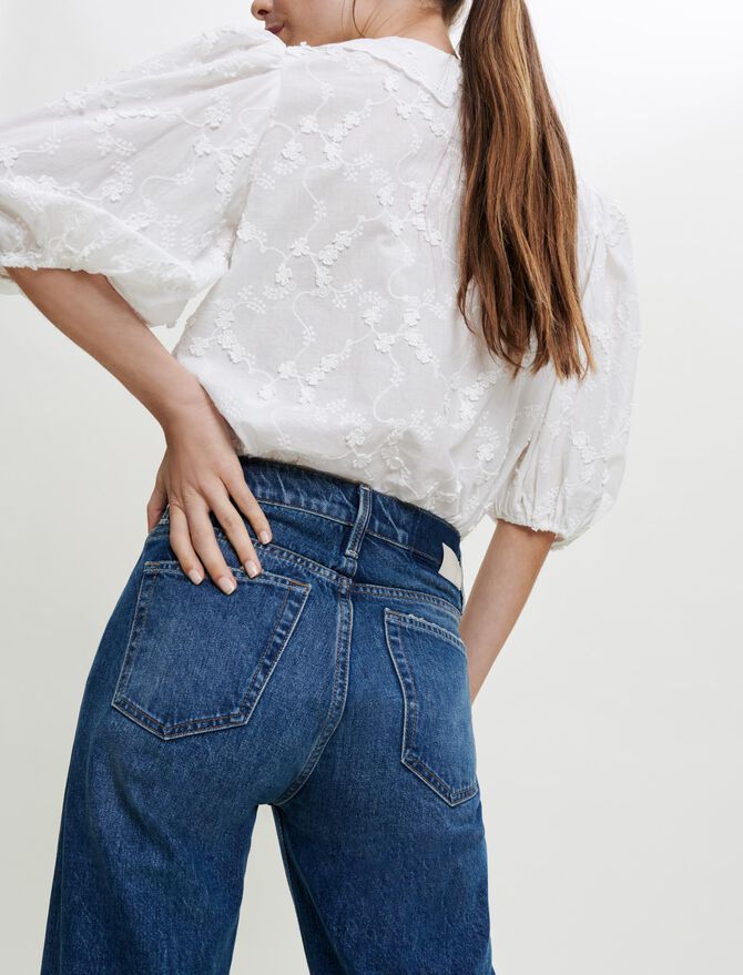 Stol Sæson Strædet thong 121POLLY High waist straight jeans - Pants & Jeans - Maje.com