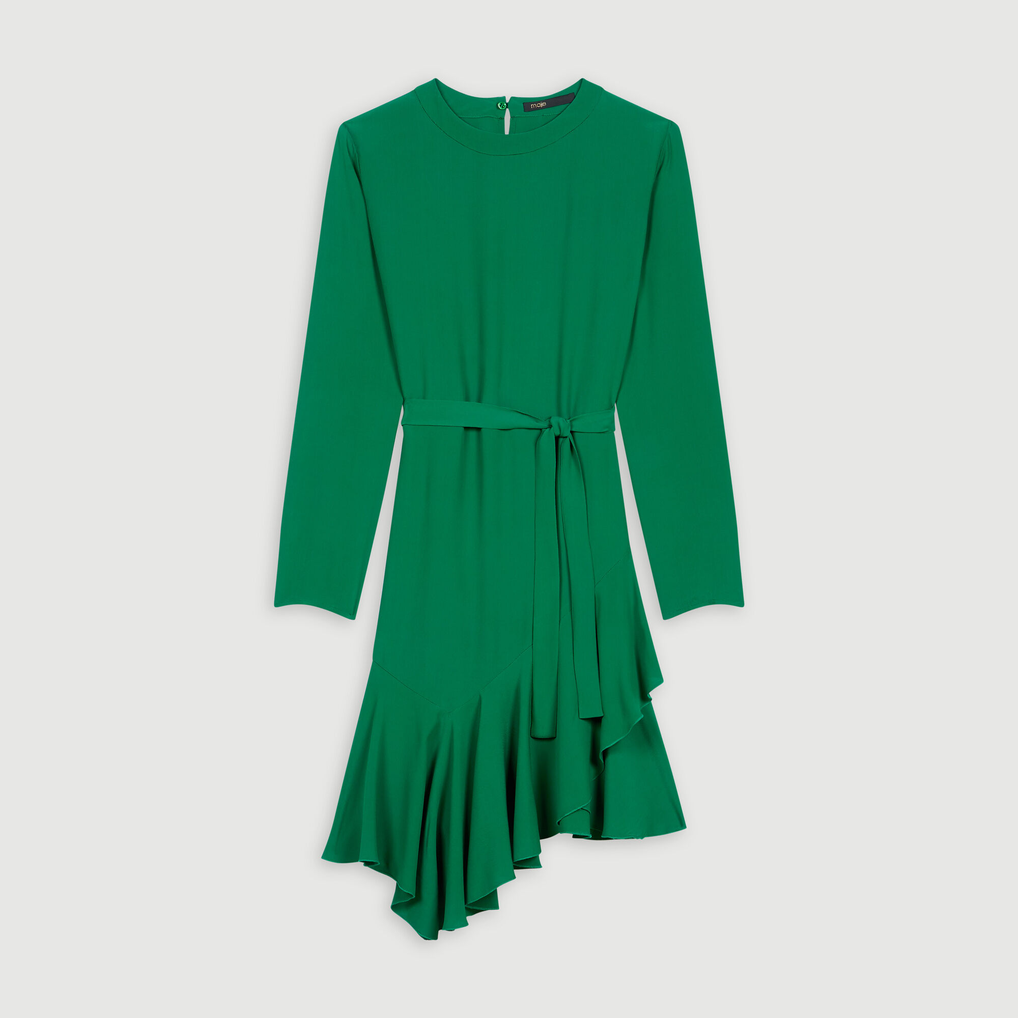 maje green dress