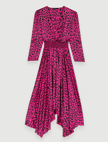 Maje Asymmetric leopard-print dress Add to my wishlist Votre article a été ajouté à la wishlist Votre article a été retiré de la wishlist. 1