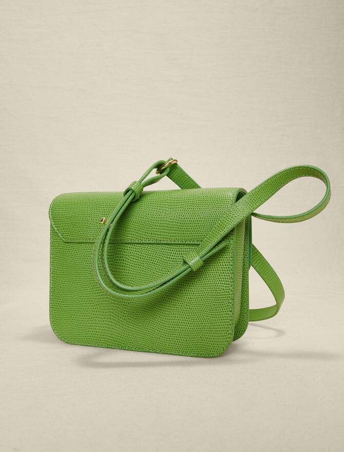 HERMÈS Lizard Mini Kelly II Touch crossbody bag in Vert Comics and Menthe Madame  leather with Palladium hardware-Ginza Xiaoma – Authentic Hermès Boutique