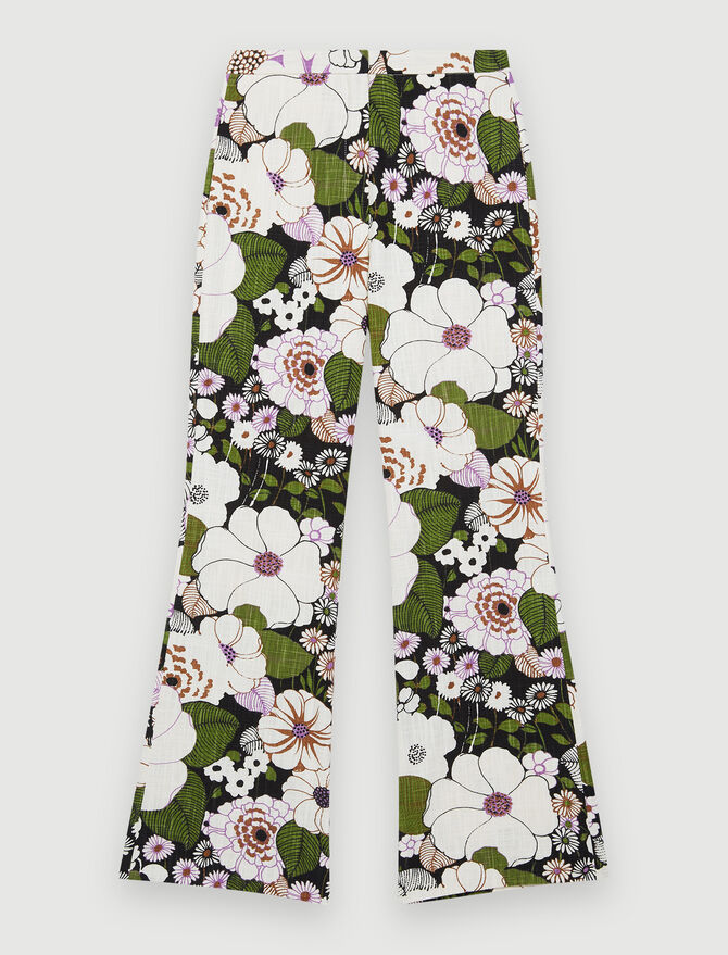 printed trouser pants