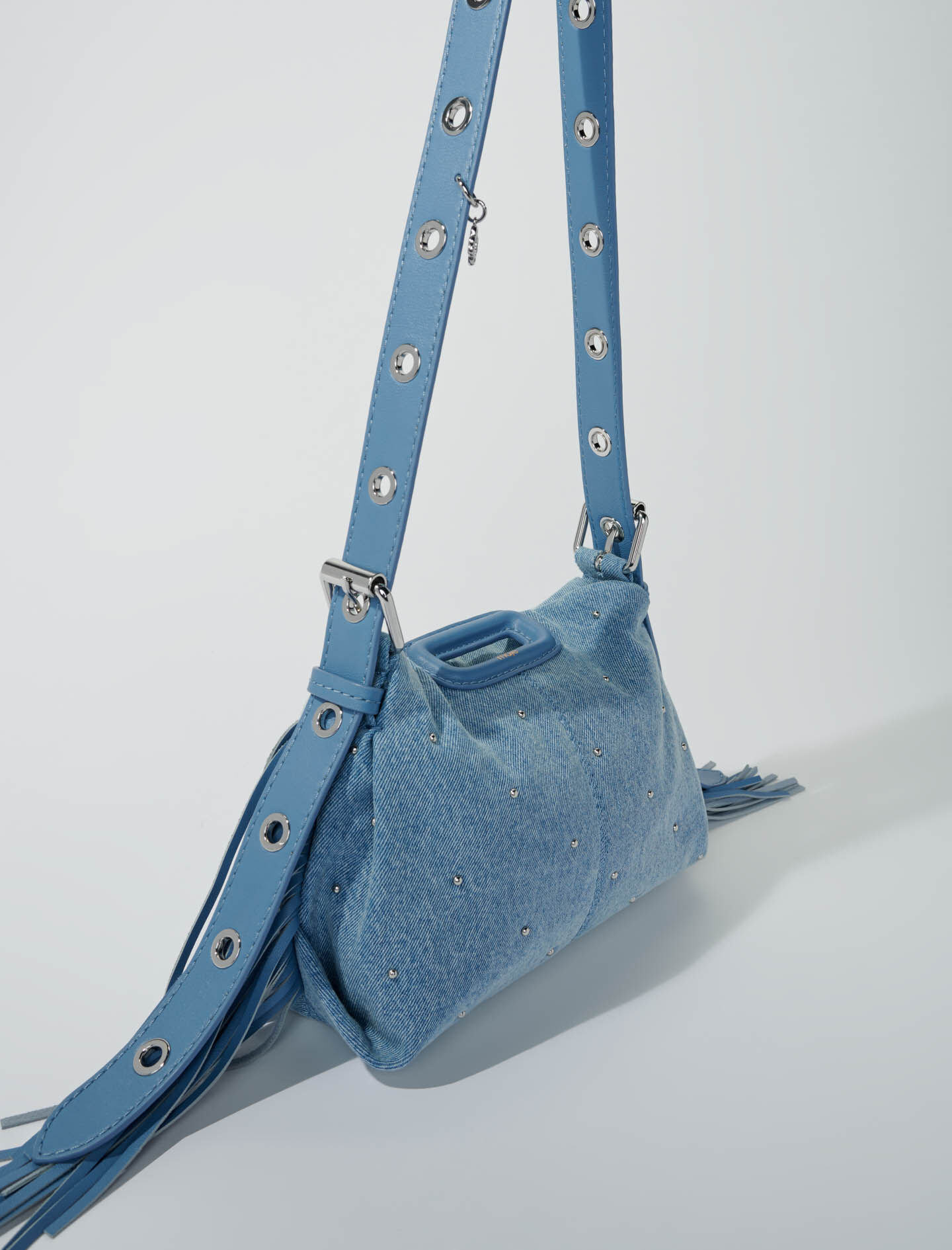Dolce&Gabbana Medium Sicily denim bag for Women - Blue in UAE | Level Shoes