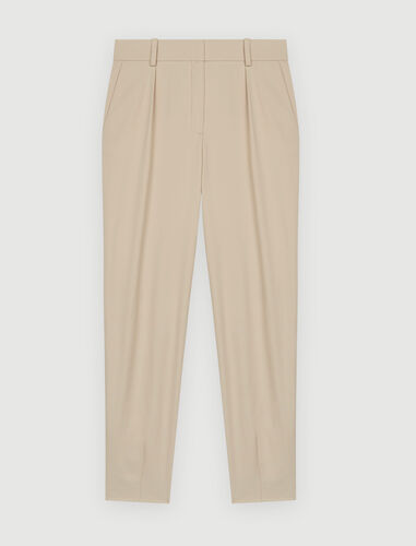Maje High-waisted suit pants - MFPPA00279