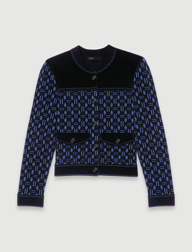 Louis Vuitton Denim-Effect Knit Jogging Pants Blue. Size Xs