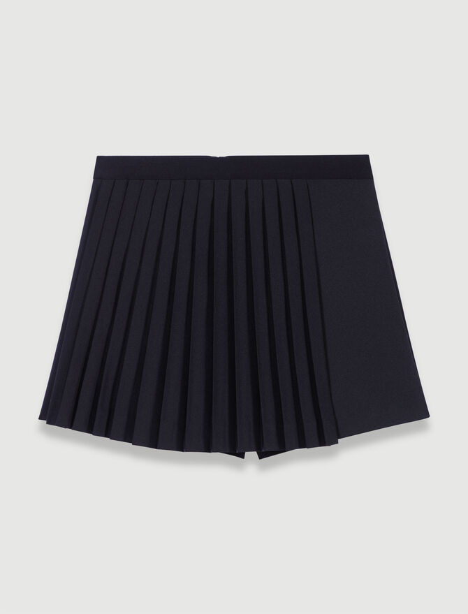 123IUPLI Straight-fit pleated shorts - Skirts & Shorts - Maje.com
