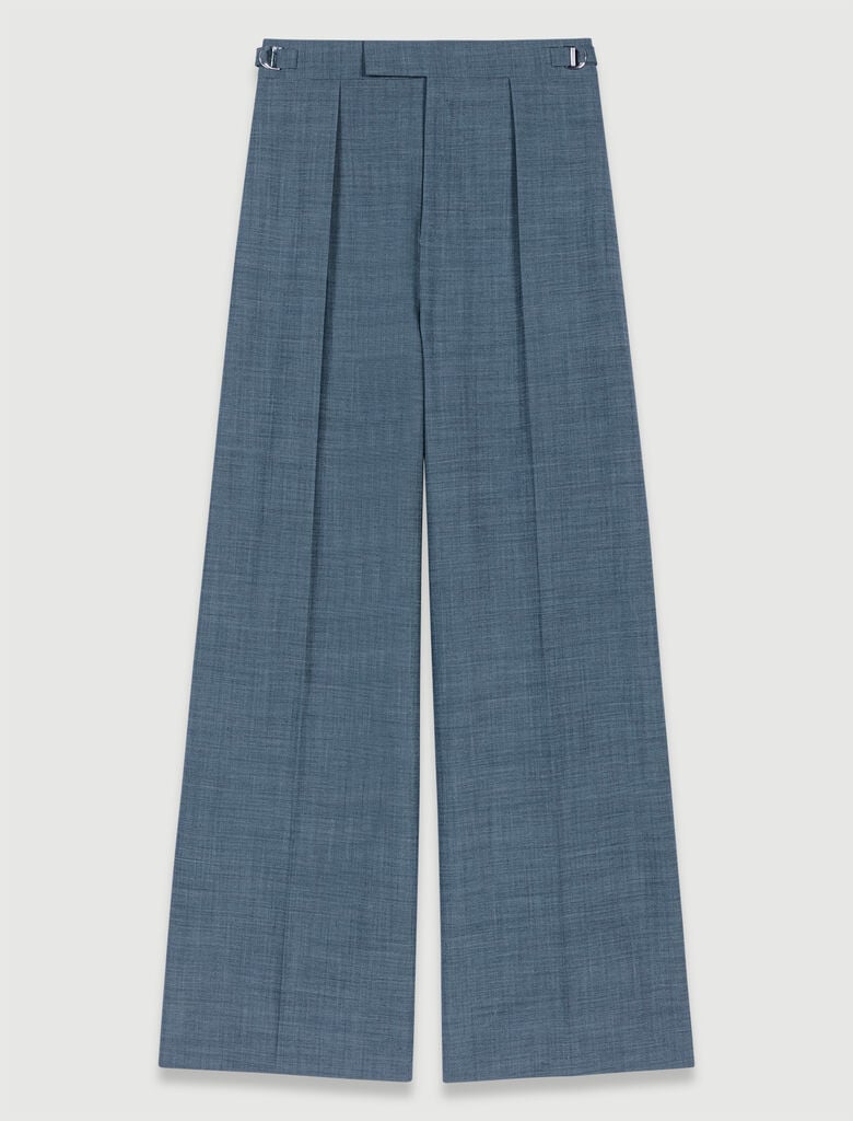 224PERONICA Wide-leg trousers - Pants & Jeans - Maje.com