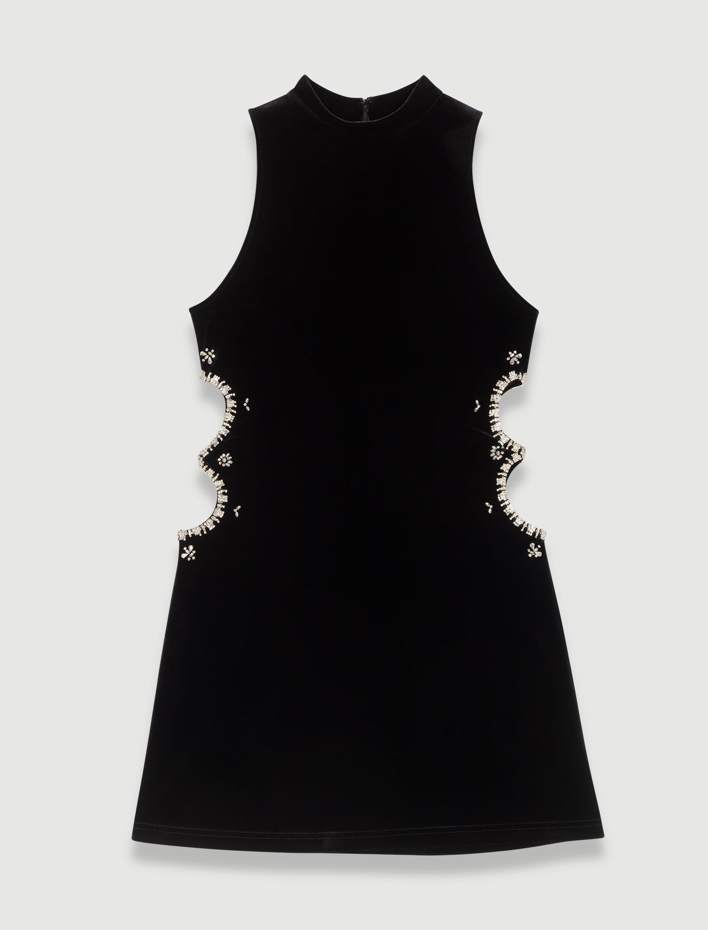 Black Velvet Short Sleeve Sweetheart Neck Dress | PrettyLittleThing