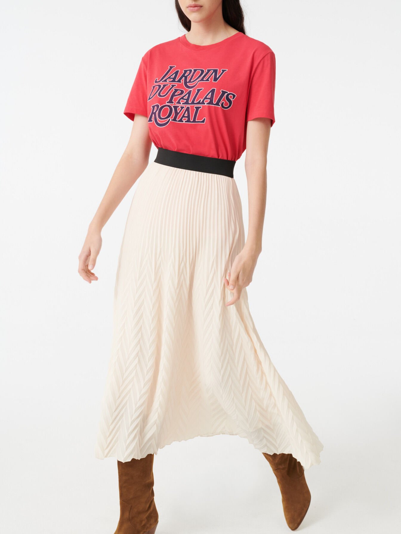 floaty pleated skirt