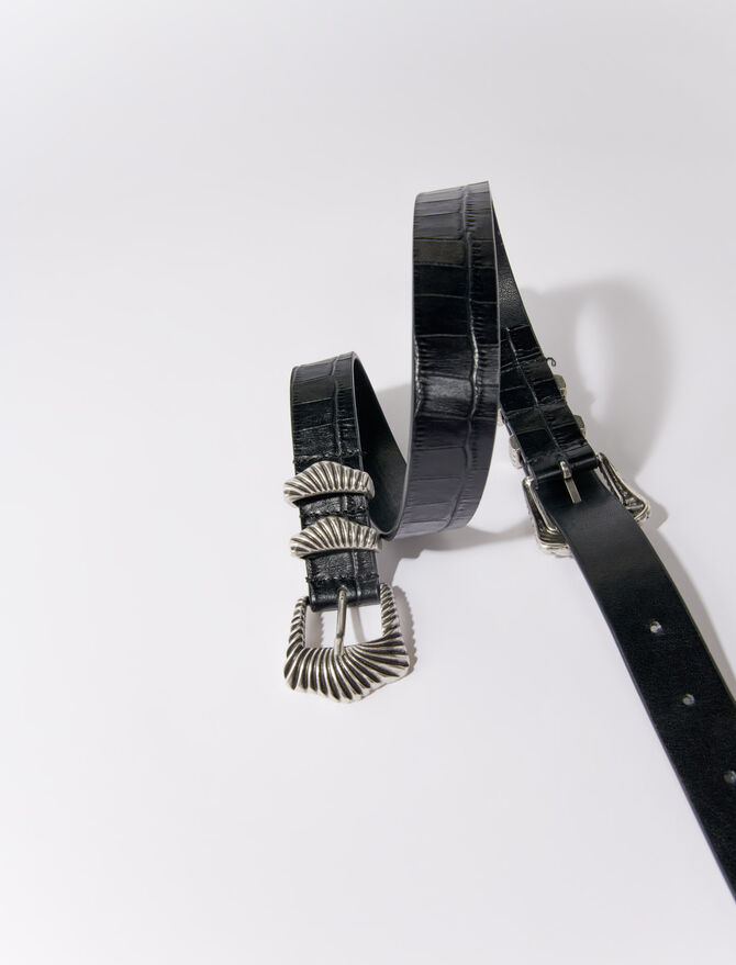 buckle Double - belt Belts 123AGRUNGEDOUBLE
