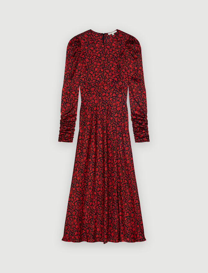 PRINTED DRESS : Dresses color Red