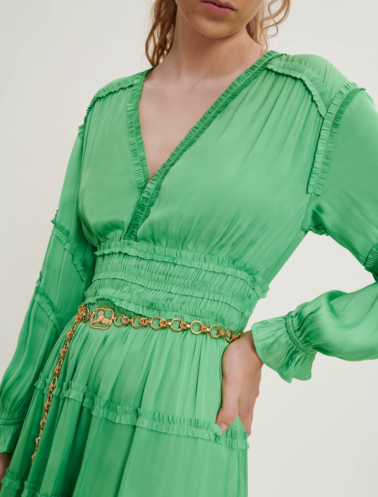 little satin dress