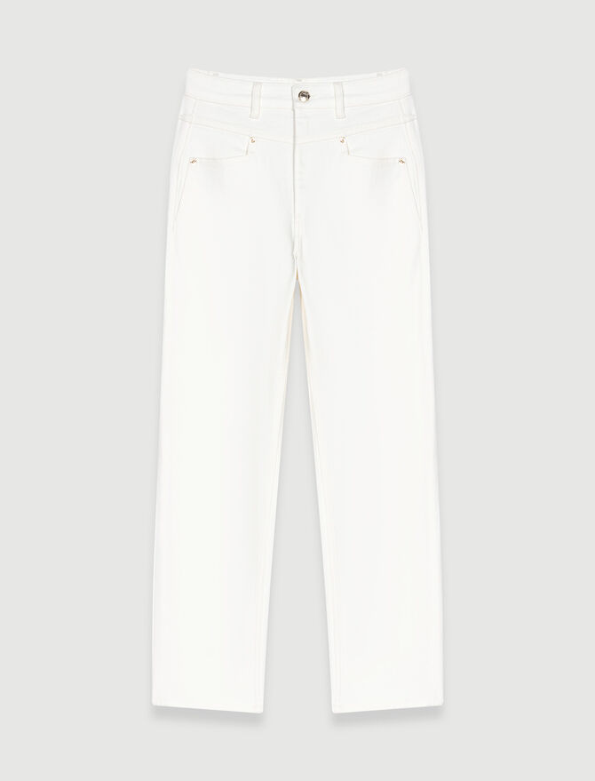 123POPOP Wide-leg jeans - Pants & Jeans - Maje.com