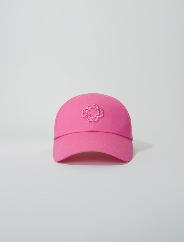 마쥬 Maje Clover cap,Fuchsia pink
