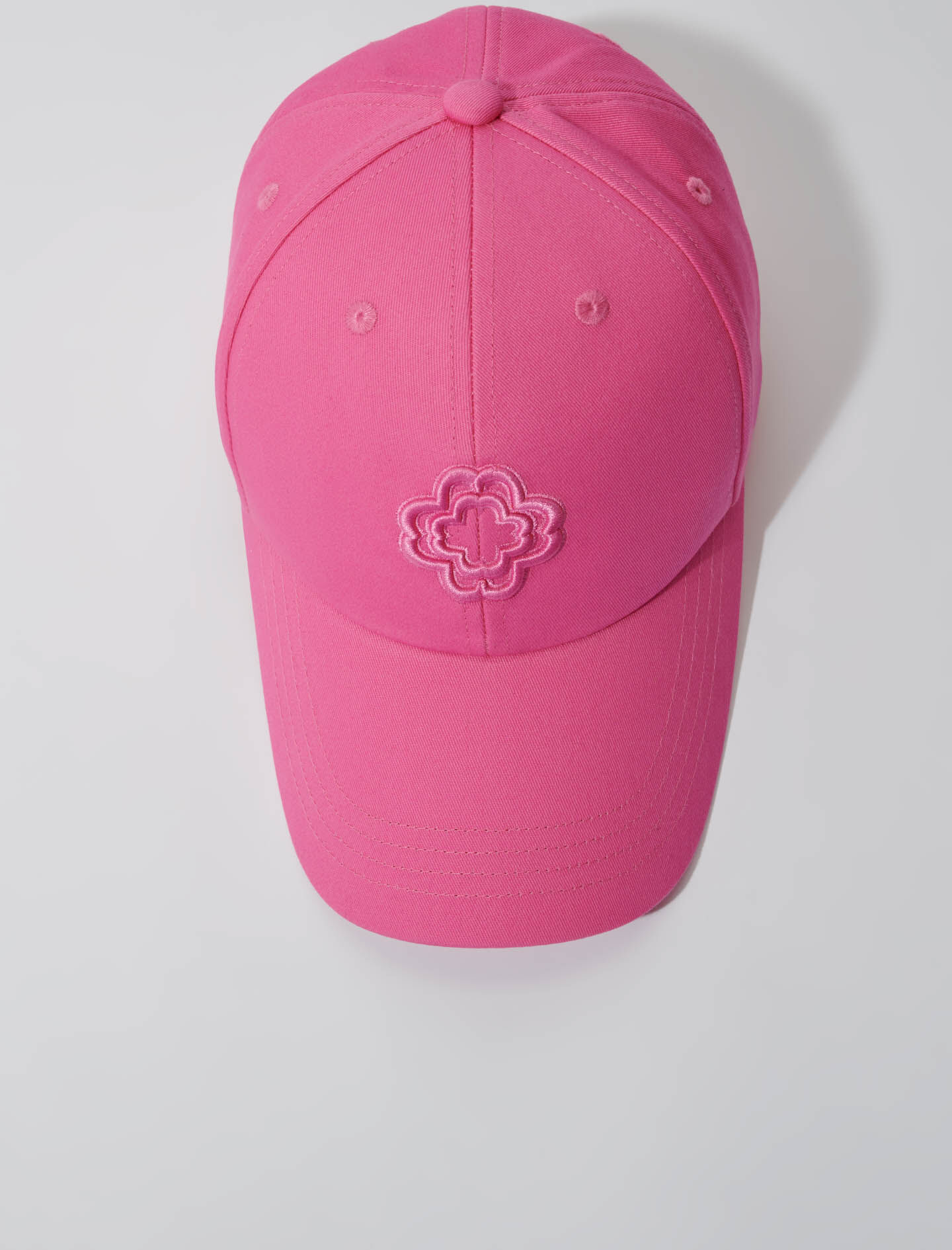 224ECAPCARMINE Clover cap - Spring-Summer Collection - Maje.com