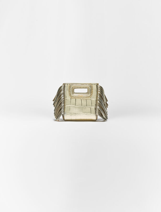 마쥬 M백 미니 MAJE Mini M Bag for Airpods,Gold
