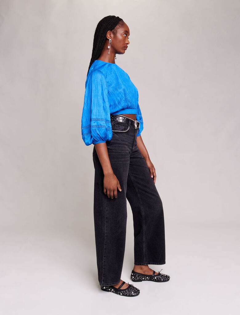 Discover Satin Tops for Women Online at a la mode