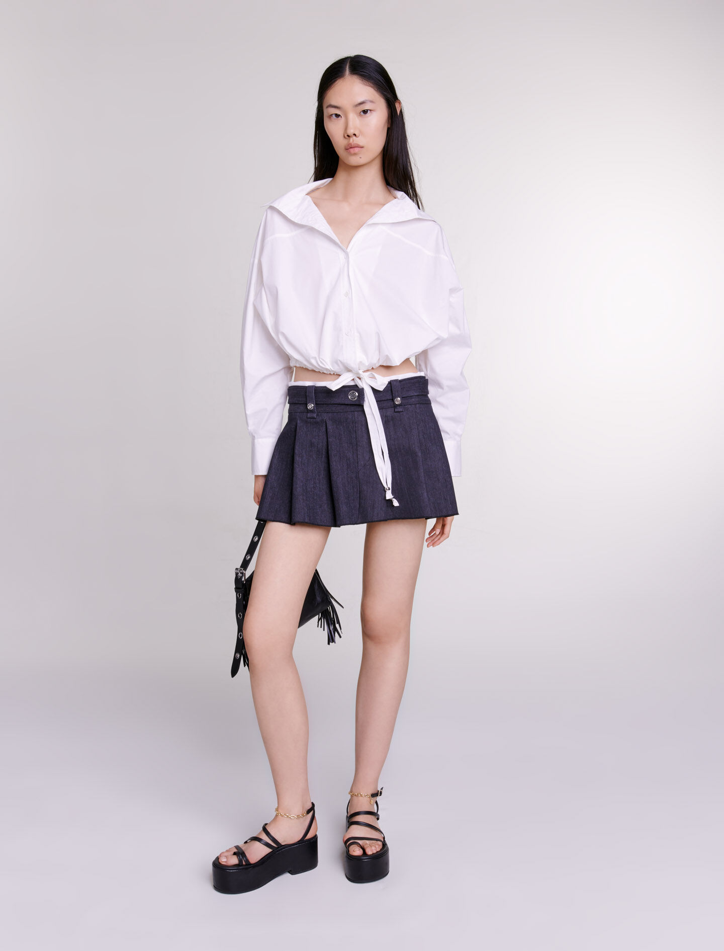 Skirts & Shorts - Women Clothing | Maje.com