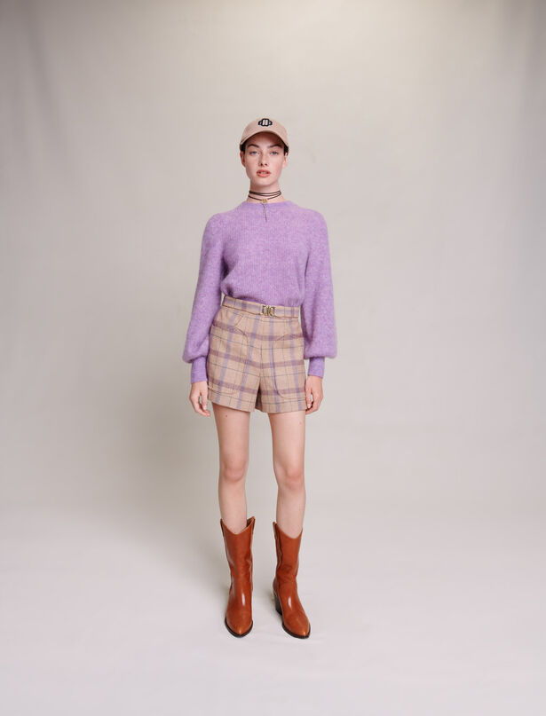 마쥬 Maje Knit jumper,Purple