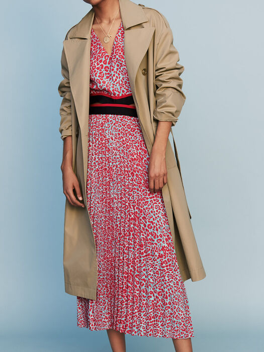 Gomby Toile Classic Trench Coats And Jackets