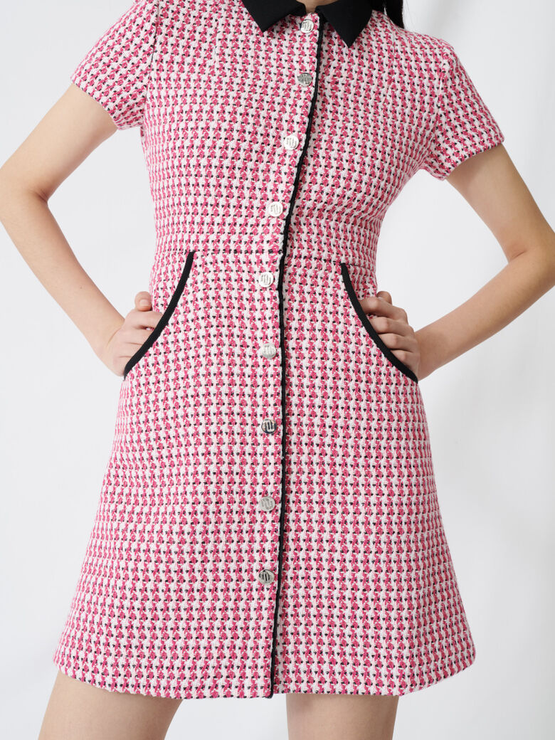 maje tweed style dress