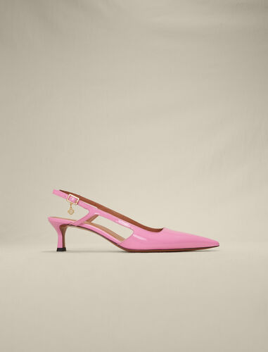 Maje Lacquered pink heels Add to my wishlist Votre article a été ajouté à la wishlist Votre article a été retiré de la wishlist. 1