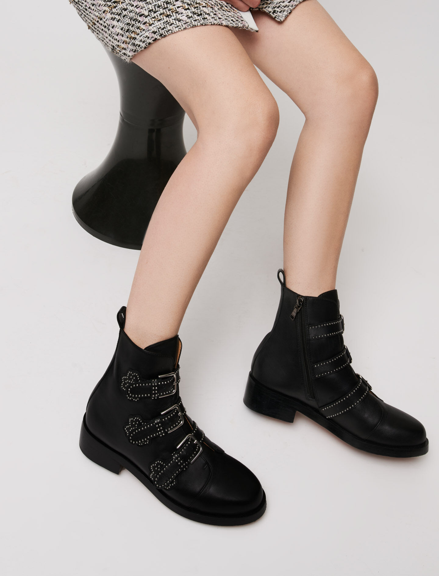 Maje studded sale boots