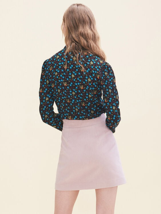 CATILA Floral-print blouse - Tops & T-Shirts - Maje.com