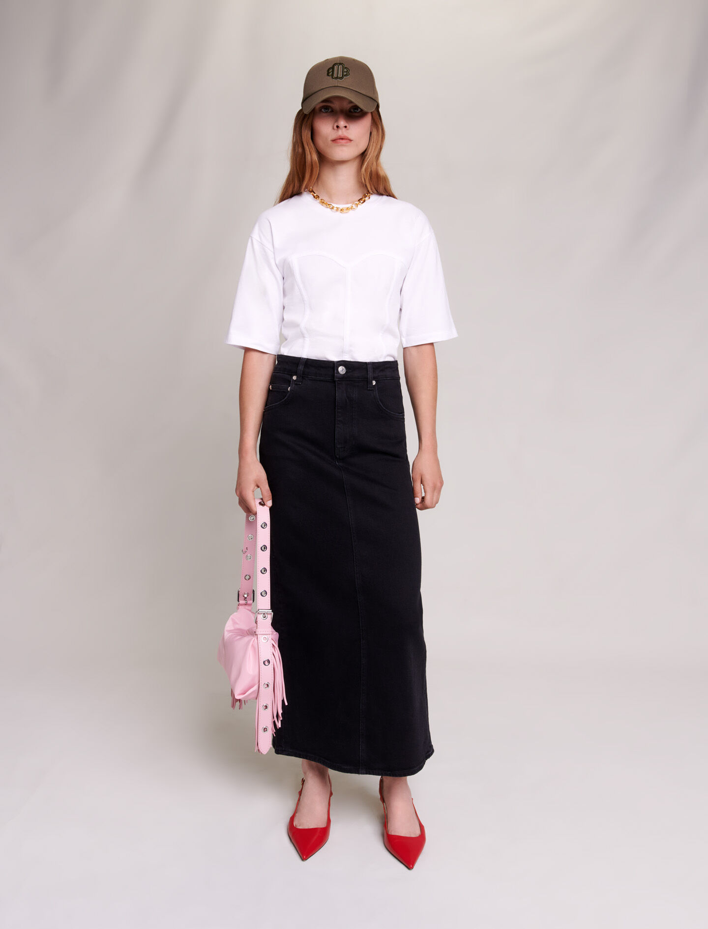 Plus Size Denim Skirts | Fashion Plus Size Denim Skirts | SHEIN South Africa