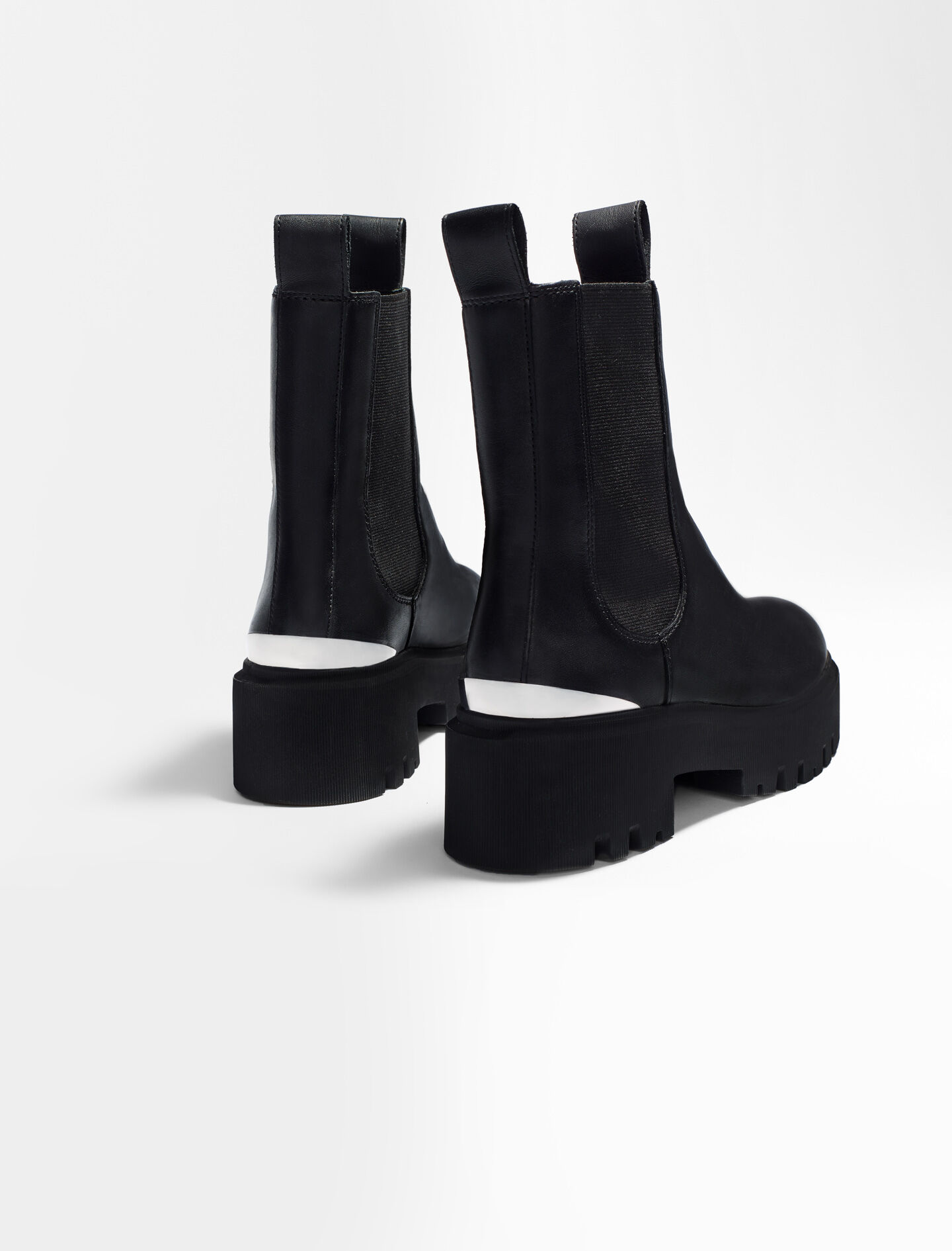 Boots with sale platform sole