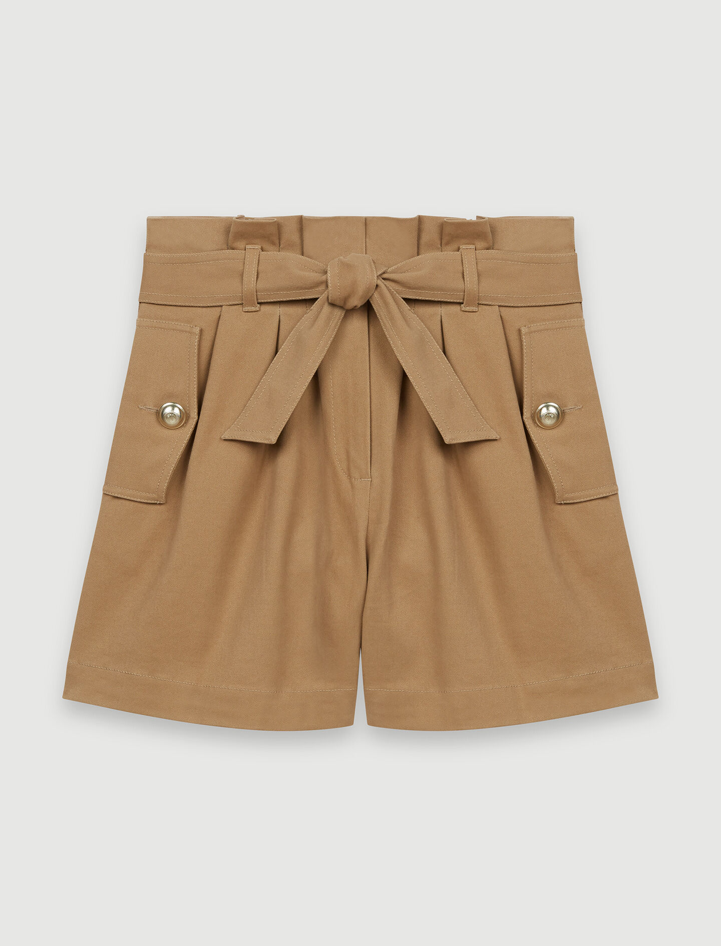 cotton canvas shorts