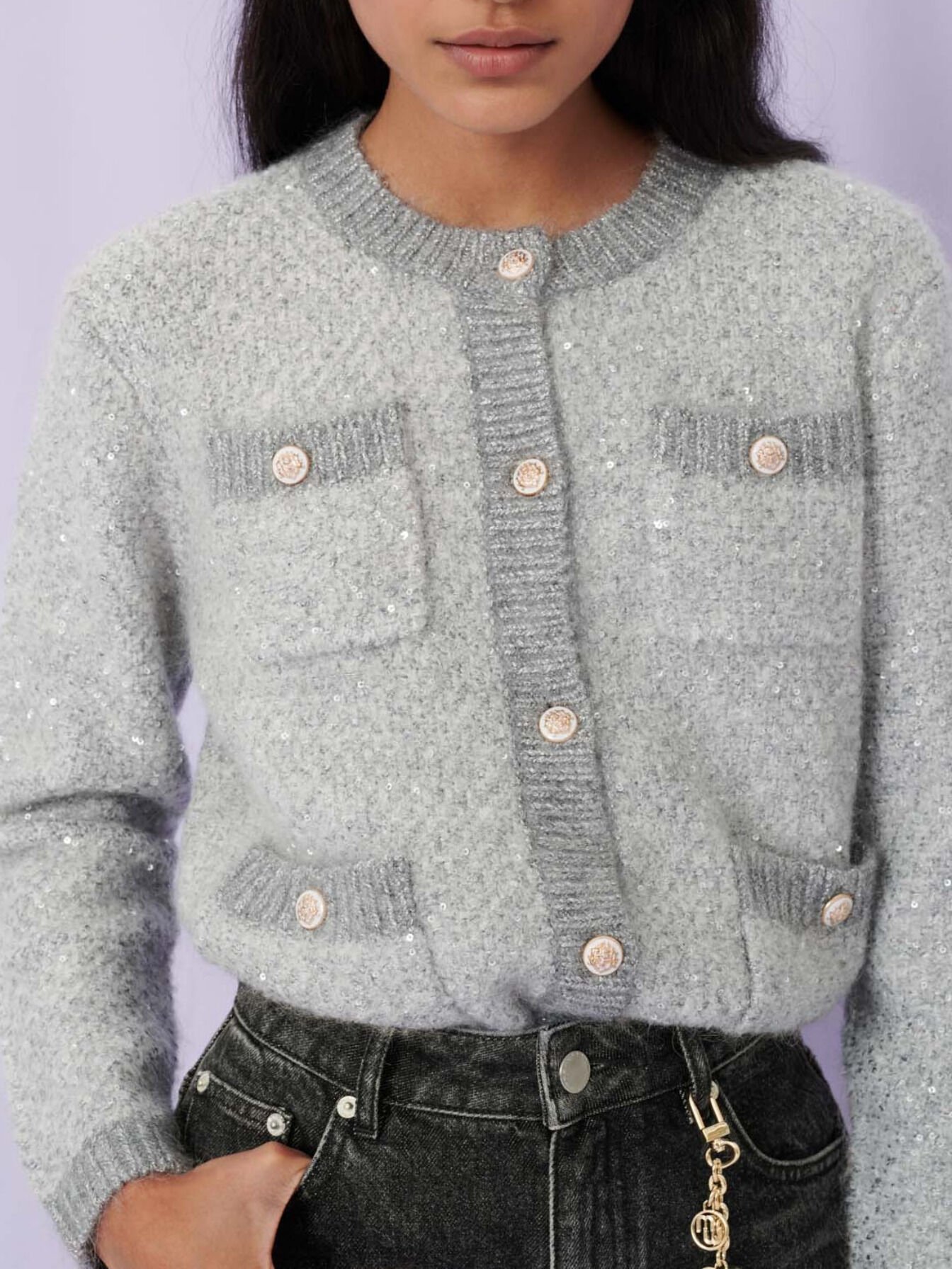 Maje Mission Cardigan 2024 www.alhudapk