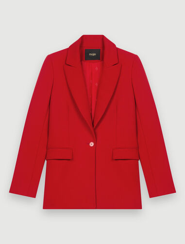 Maje Red tailored jacket Add to my wishlist Votre article a été ajouté à la wishlist Votre article a été retiré de la wishlist. 1