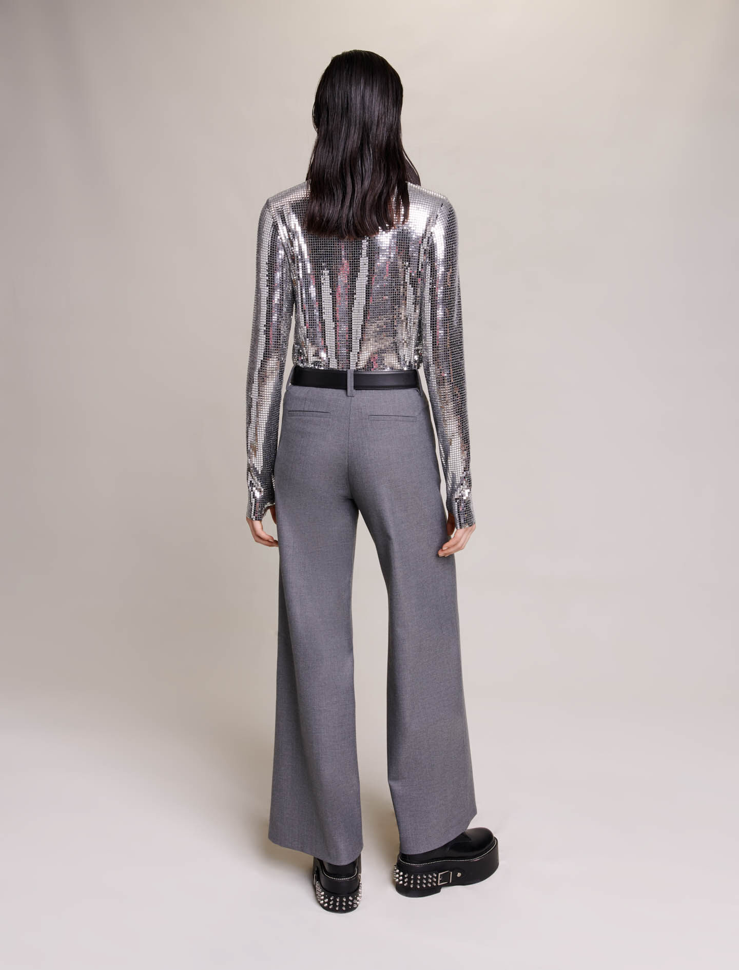 Wide Leg Trousers | Palazzo Pants for Women | Karen Millen