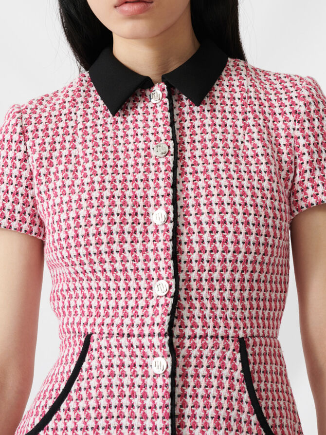maje tweed style dress