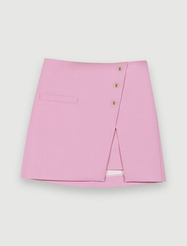 Louis Vuitton Pre-owned Women's Wool Mini Skirt - Pink - S