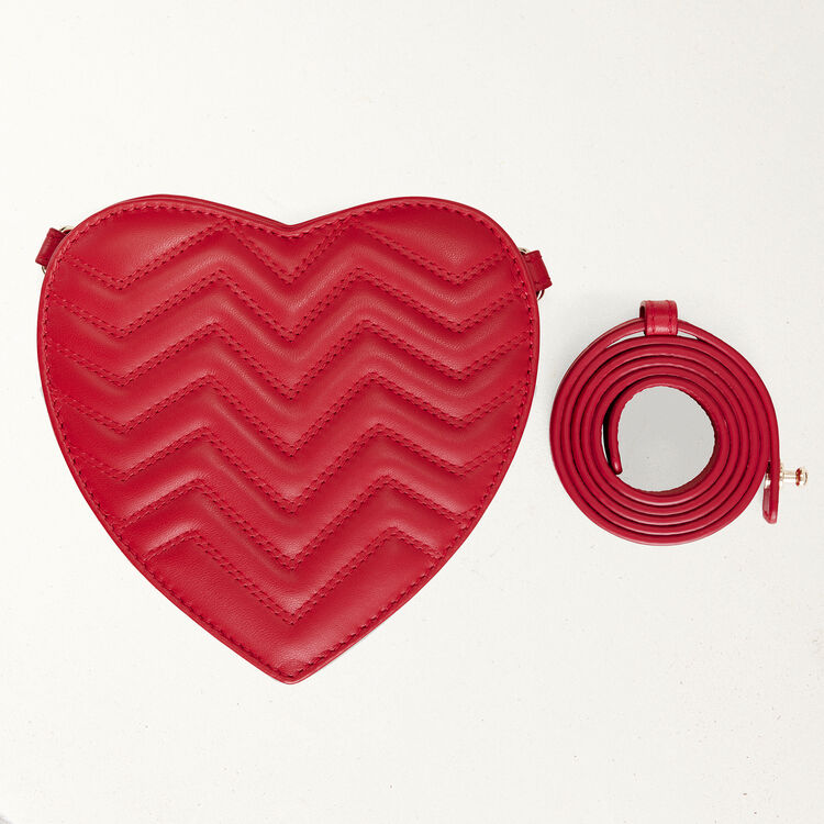 STAR Quilted leather heart-shaped saddle bag - Star bags - www.strongerinc.org