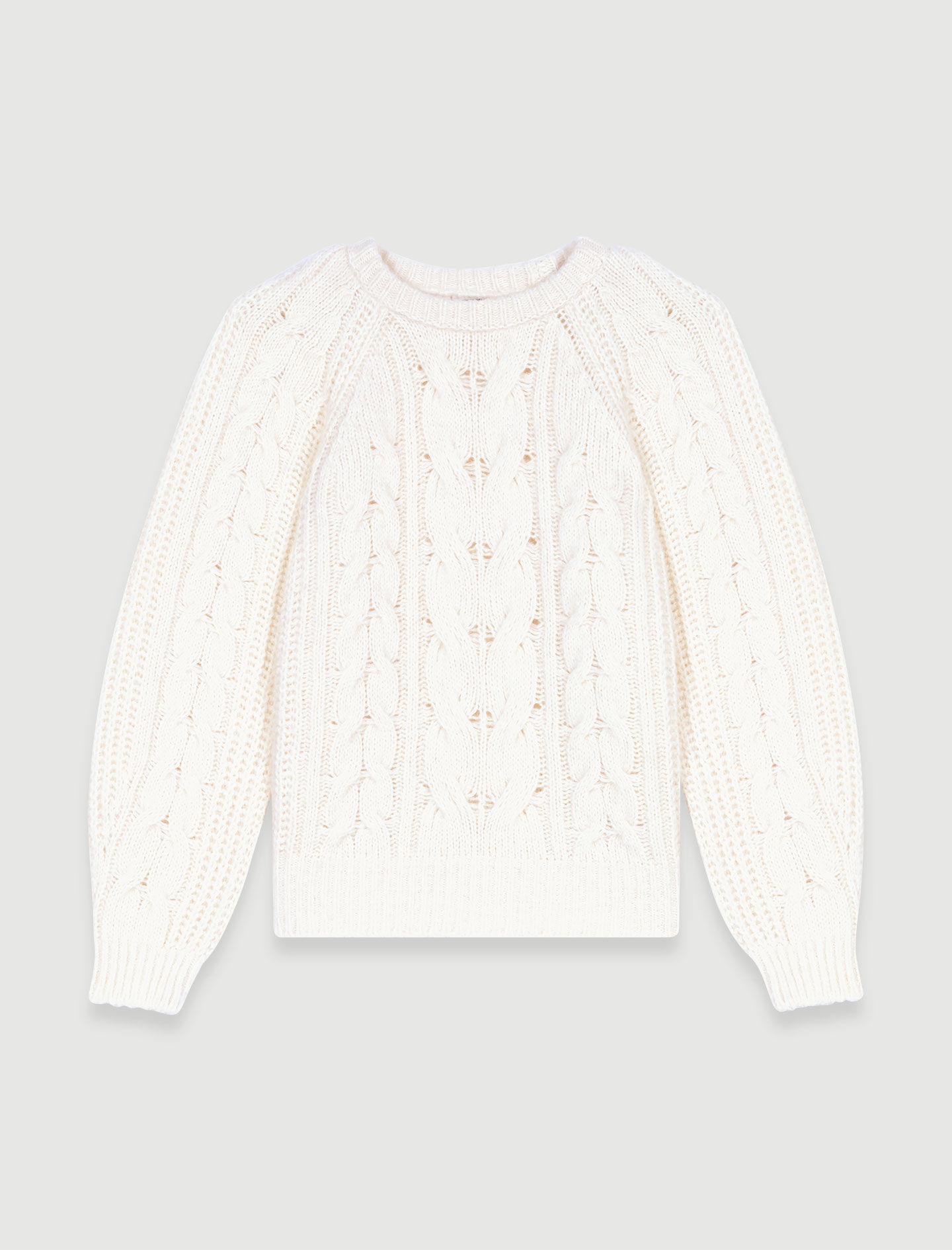 123MARCO Cable knit jumper - Sweaters & Cardigans - Maje.com