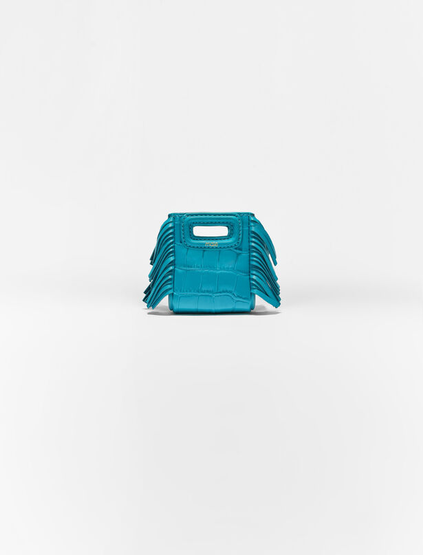 마쥬 에어팟 M백  MAJE Mini M Bag for Airpods,blue swimming pool