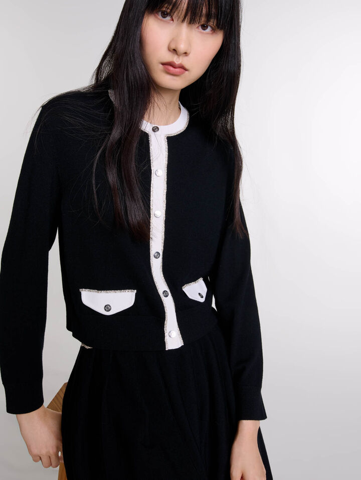 Rhinestone cardigan