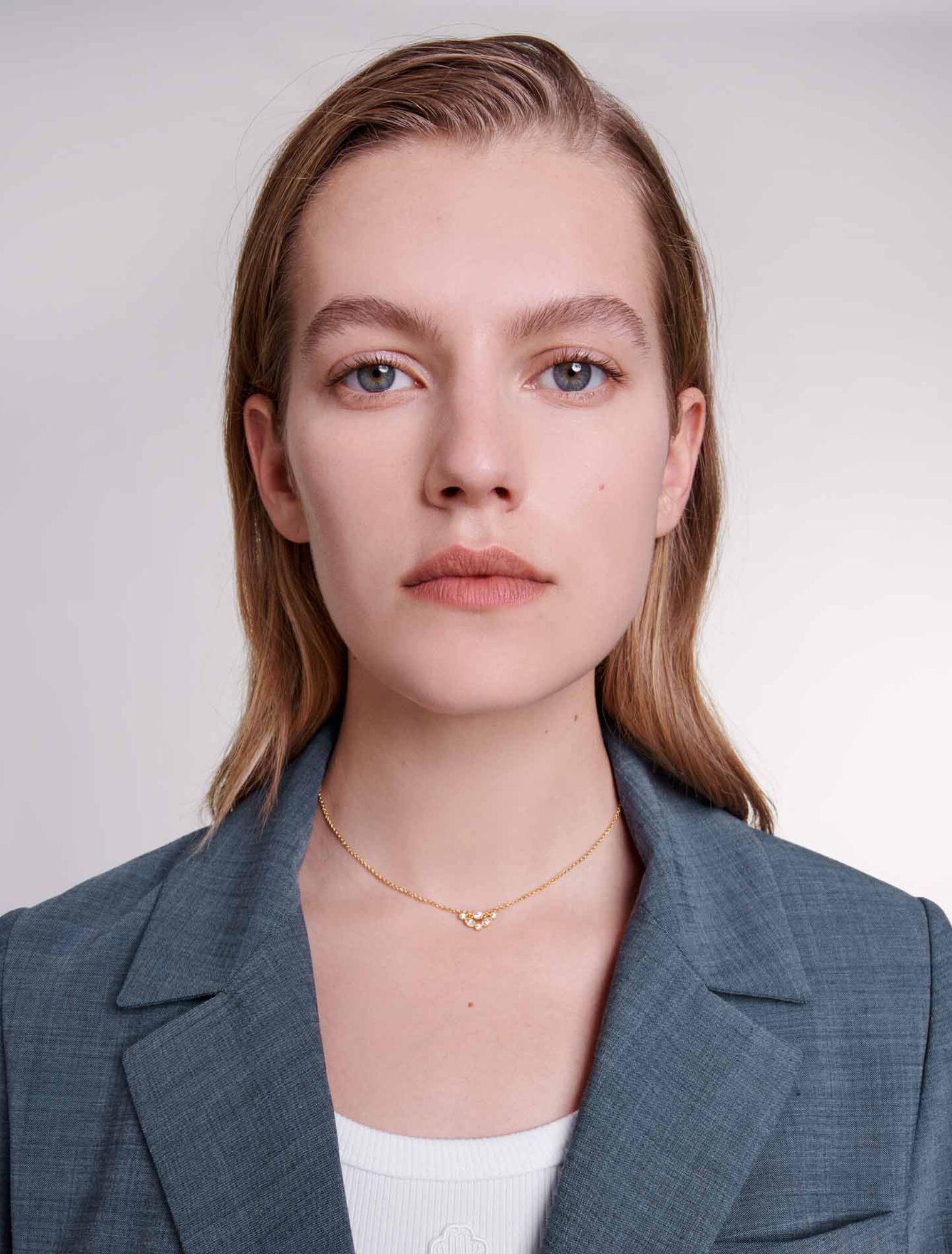 Belted blazer