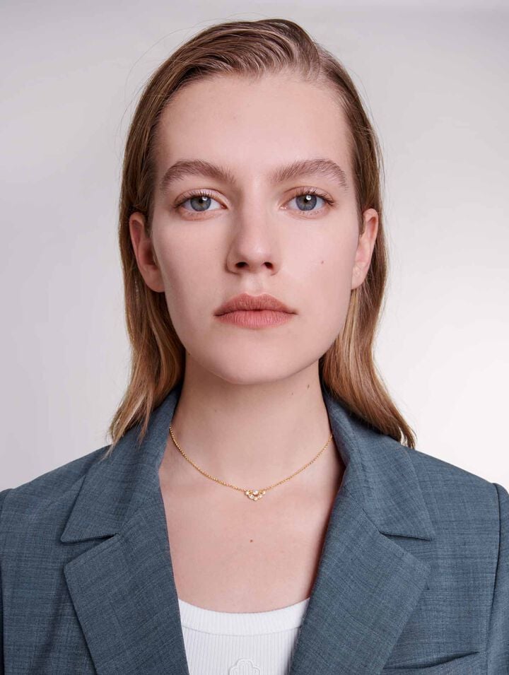 Belted blazer