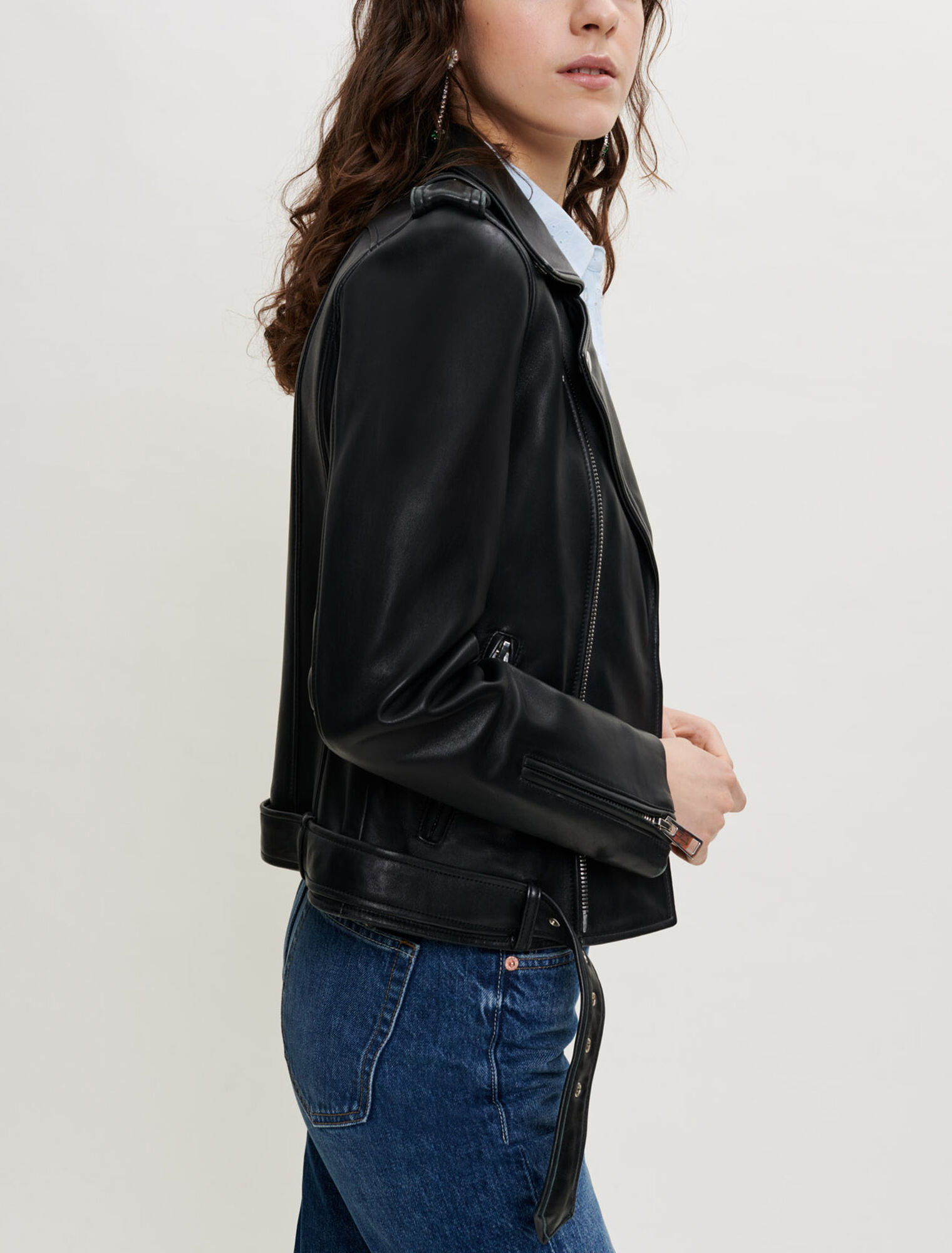 Leather jacket