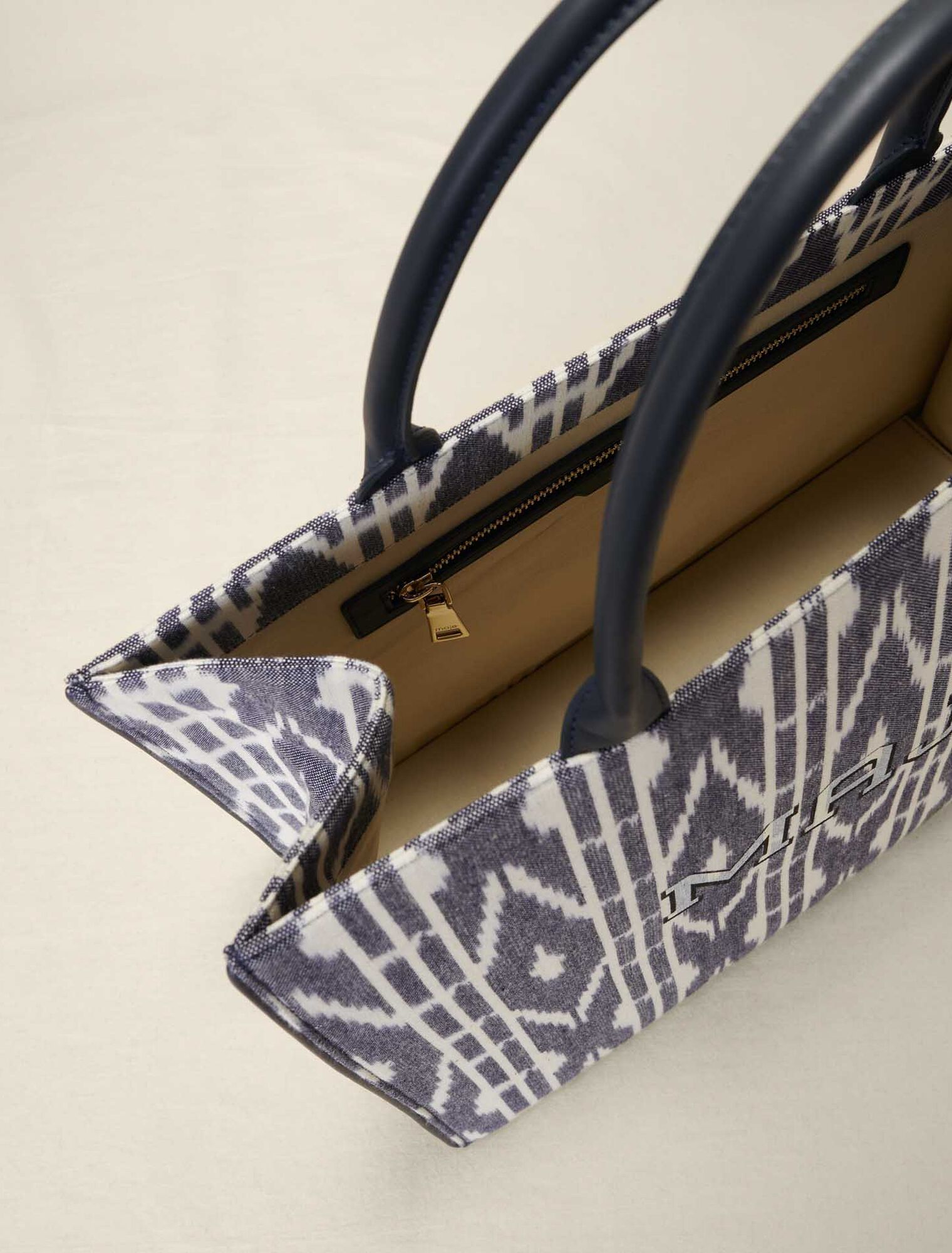 Tie&dye canvas tote bag