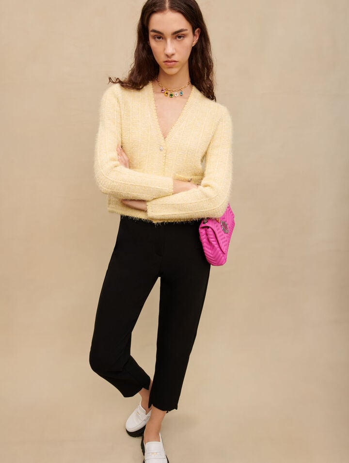 Straight suit trousers