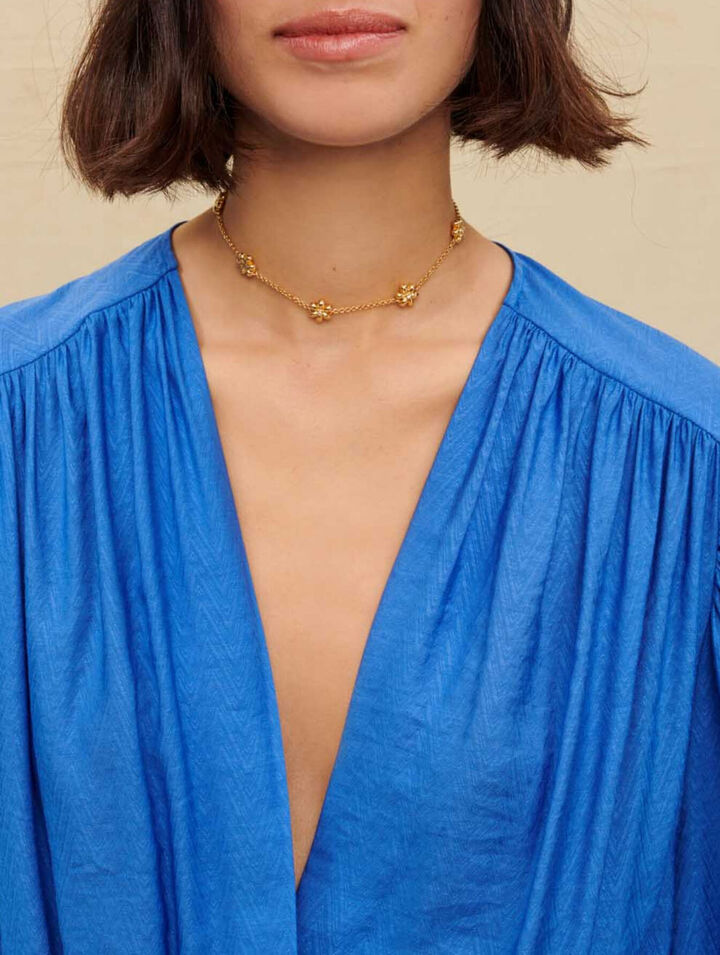 Short ruffled dress