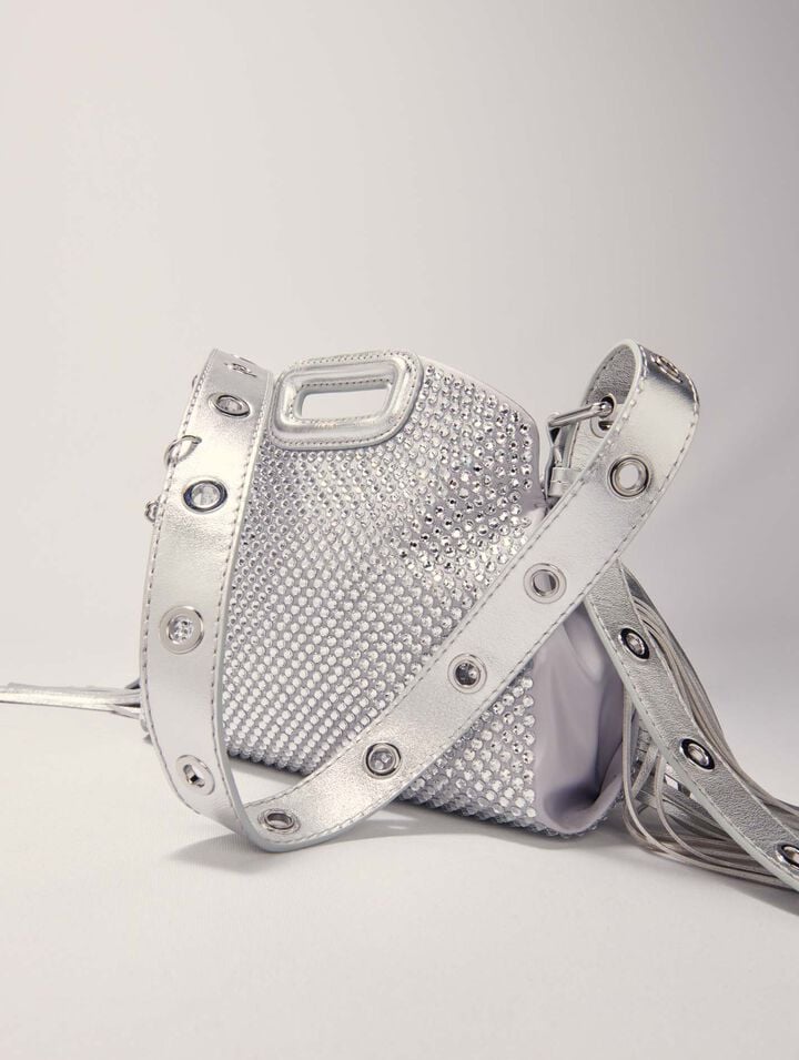 Miss M Mini rhinestone bag
